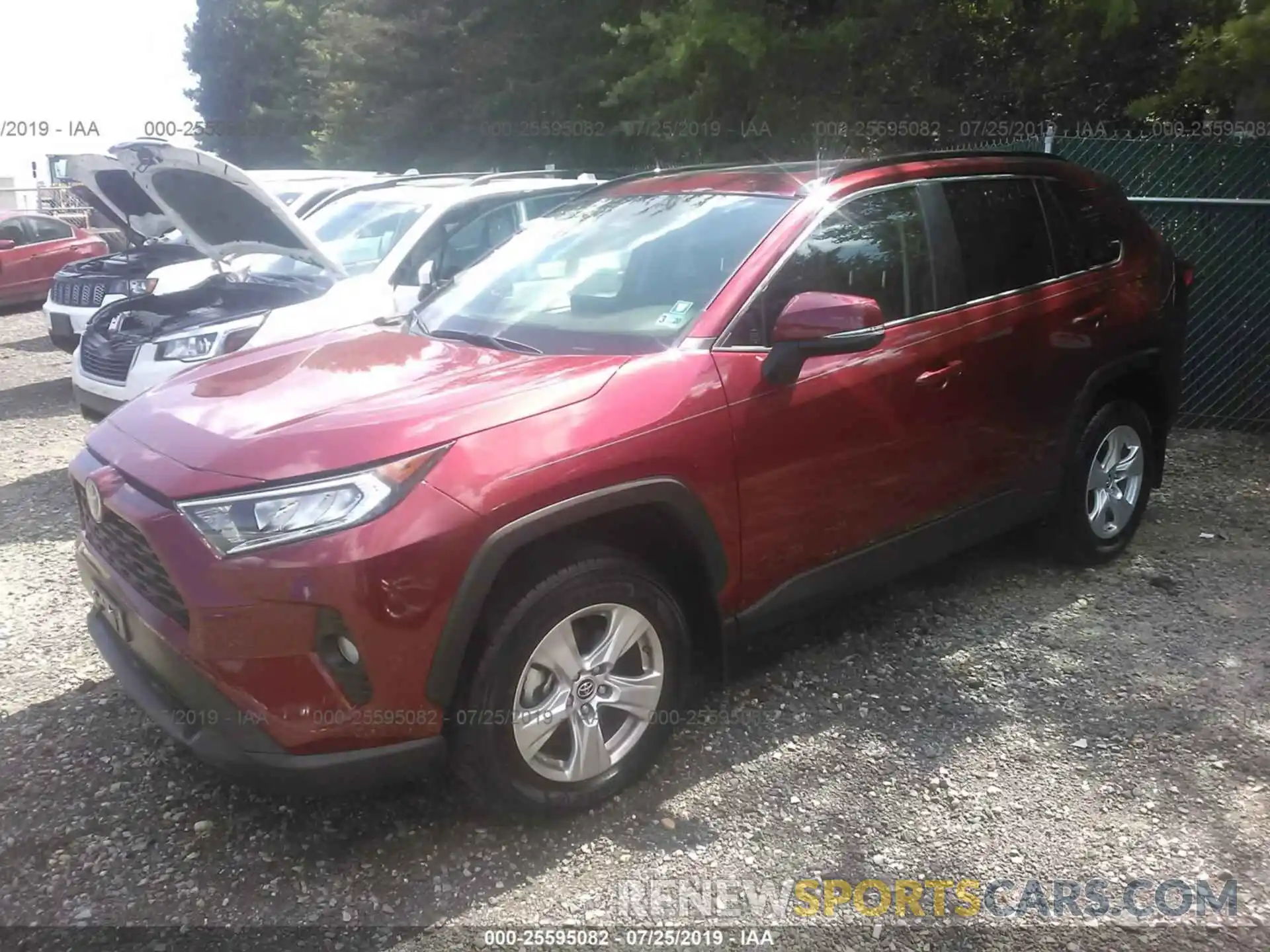 2 Photograph of a damaged car JTMP1RFV0KD512808 TOYOTA RAV4 2019