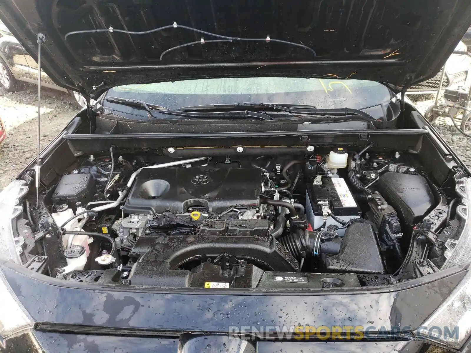 7 Photograph of a damaged car JTMP1RFV0KJ009619 TOYOTA RAV4 2019