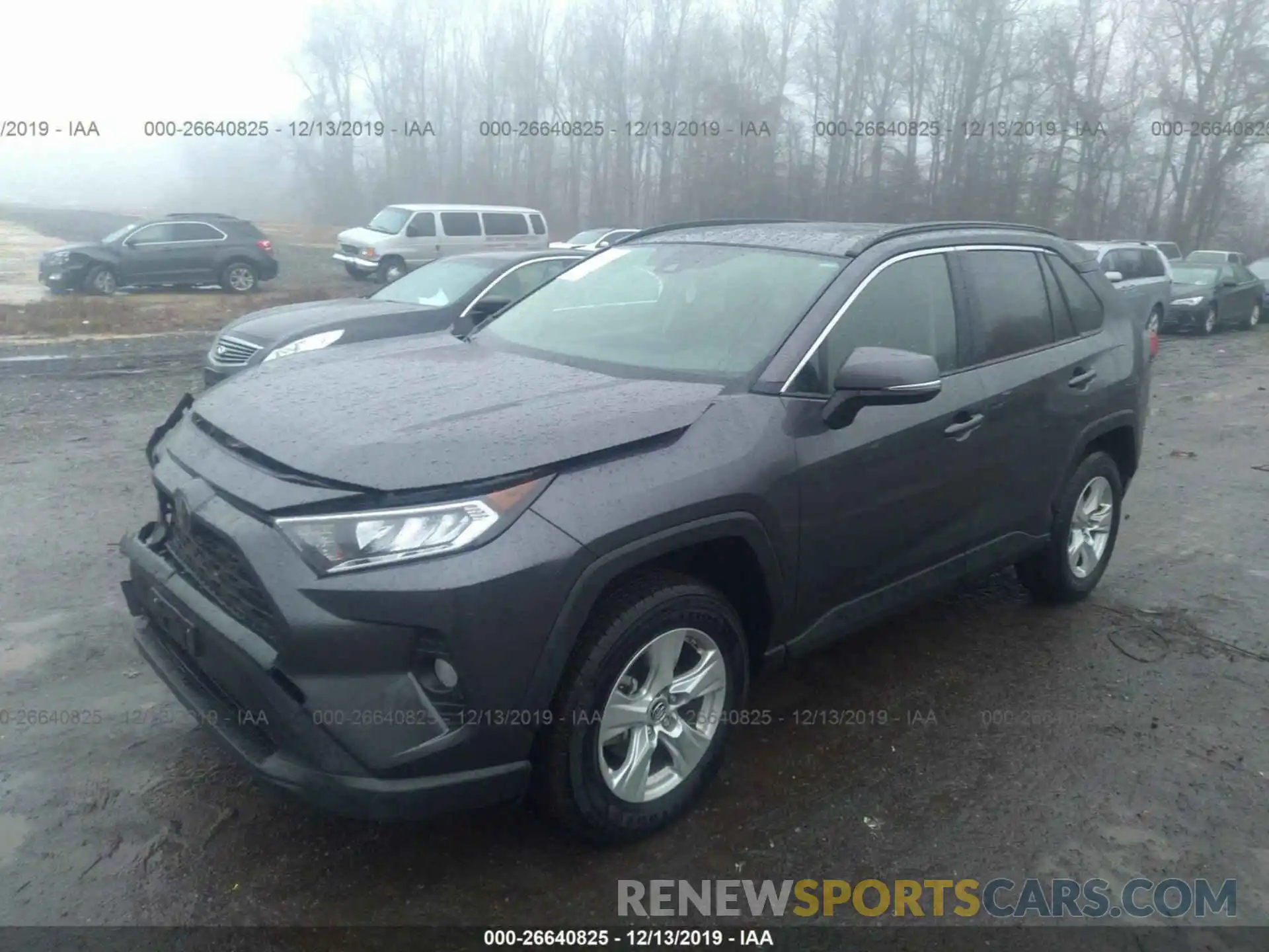 2 Photograph of a damaged car JTMP1RFV0KJ010477 TOYOTA RAV4 2019