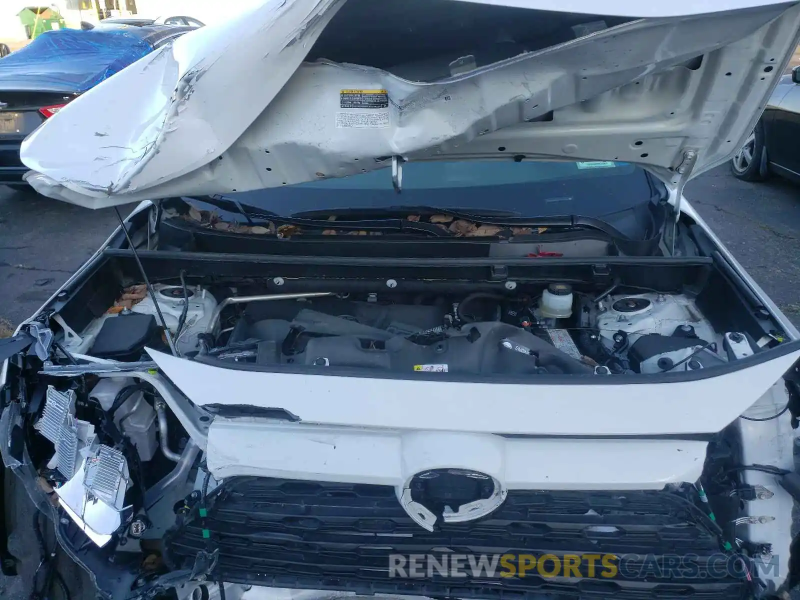 7 Photograph of a damaged car JTMP1RFV0KJ016294 TOYOTA RAV4 2019