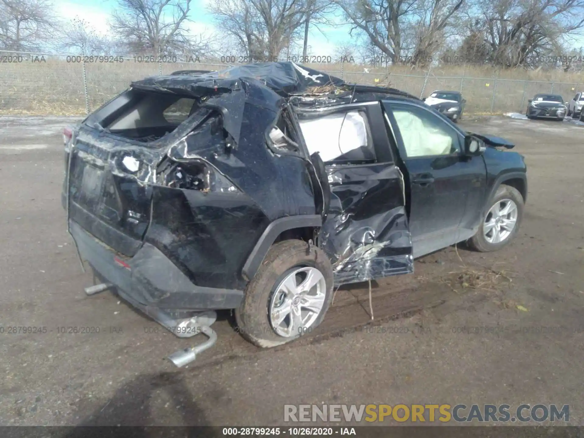 4 Photograph of a damaged car JTMP1RFV0KJ025318 TOYOTA RAV4 2019