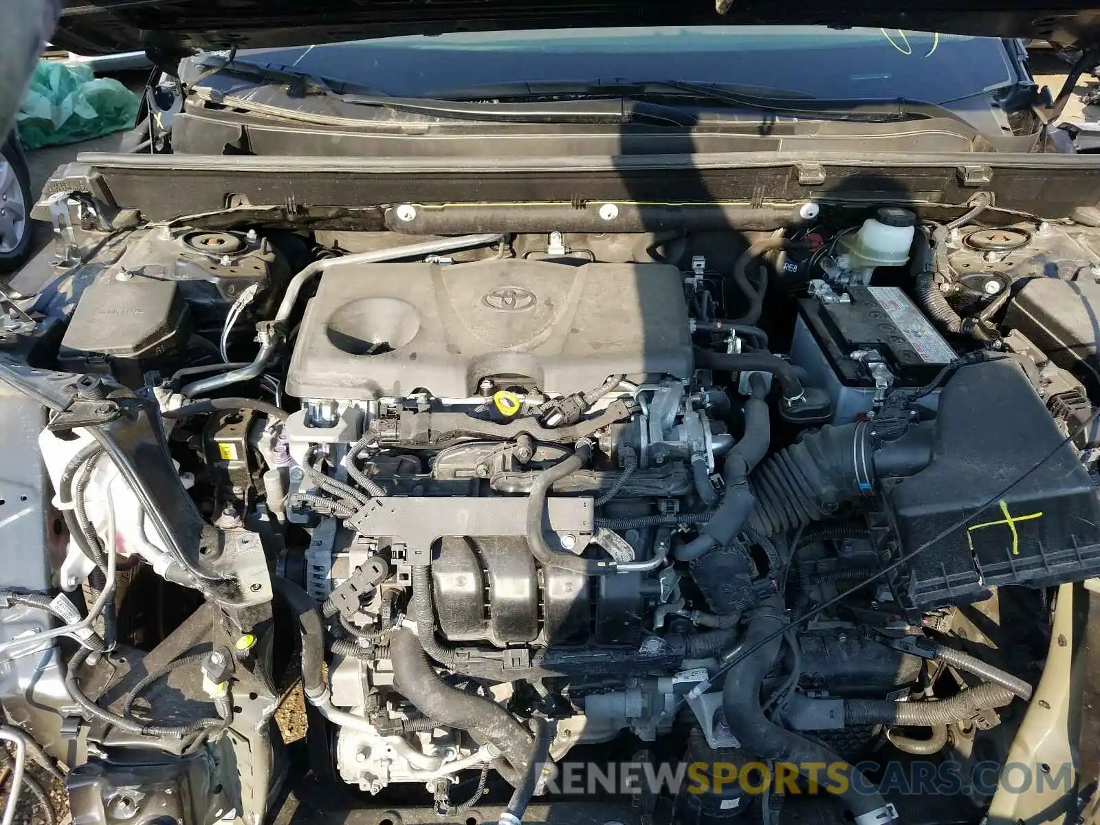 7 Photograph of a damaged car JTMP1RFV1KD008509 TOYOTA RAV4 2019