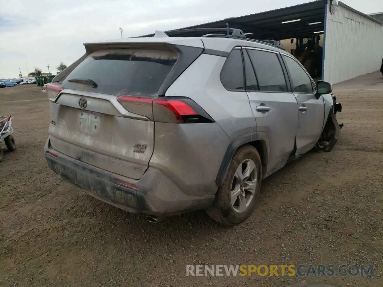 4 Photograph of a damaged car JTMP1RFV1KD010342 TOYOTA RAV4 2019