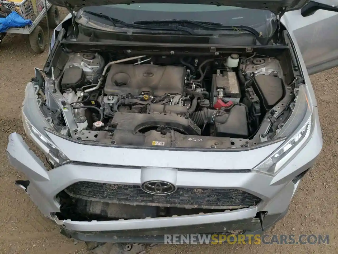 7 Photograph of a damaged car JTMP1RFV1KD010342 TOYOTA RAV4 2019