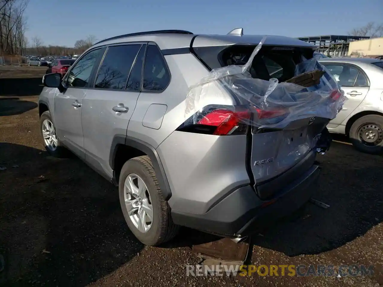 3 Photograph of a damaged car JTMP1RFV1KD013063 TOYOTA RAV4 2019