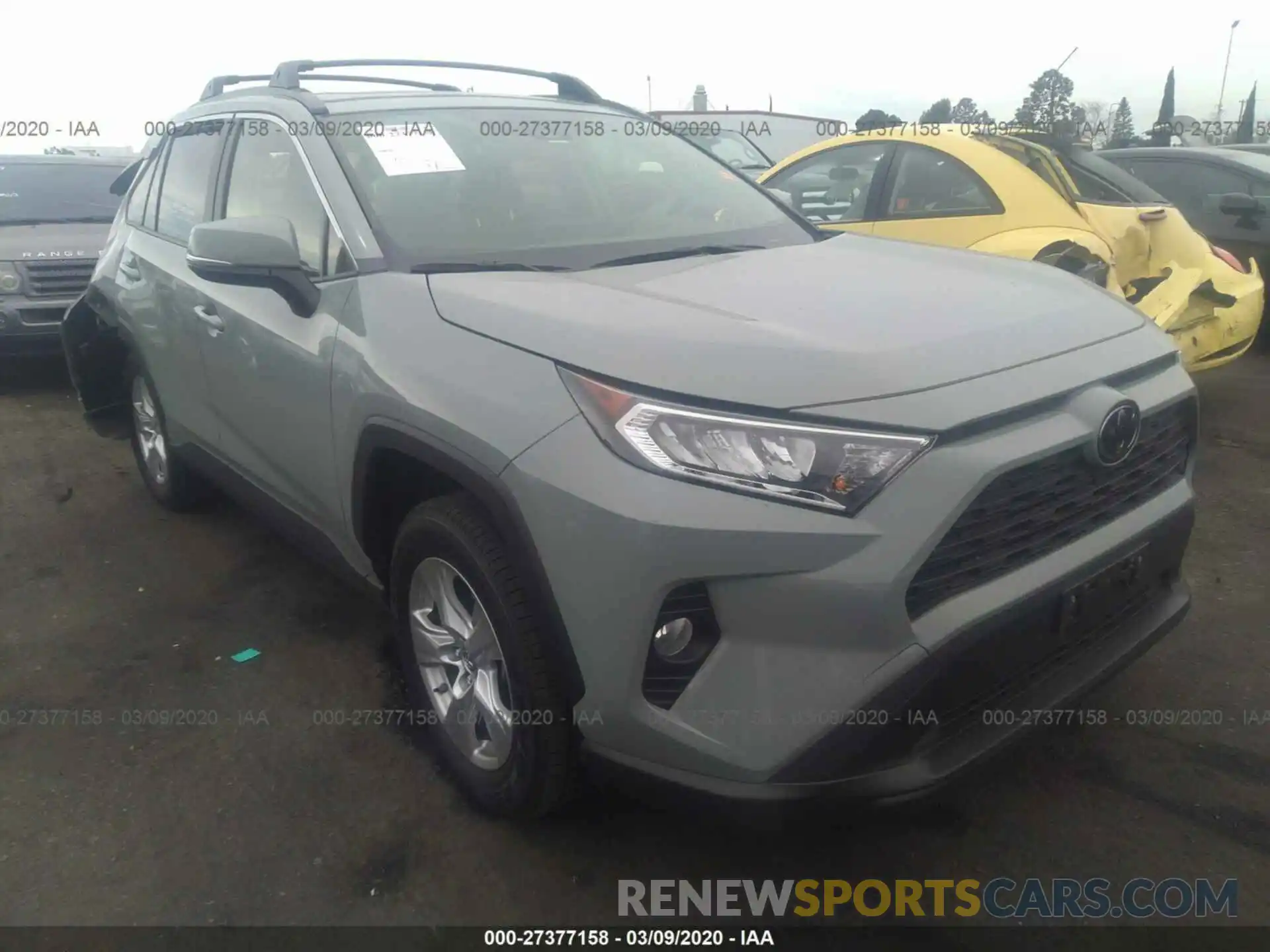 1 Photograph of a damaged car JTMP1RFV1KD013919 TOYOTA RAV4 2019