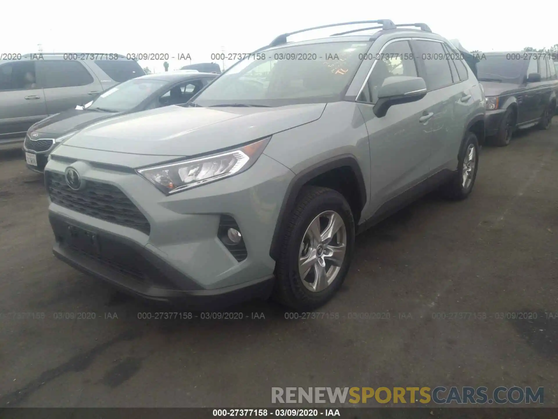 2 Photograph of a damaged car JTMP1RFV1KD013919 TOYOTA RAV4 2019