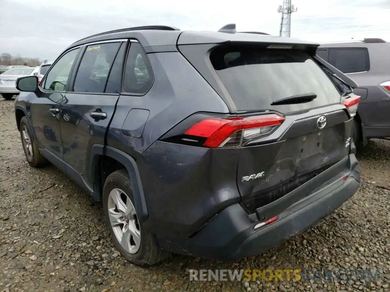 3 Photograph of a damaged car JTMP1RFV1KD016805 TOYOTA RAV4 2019