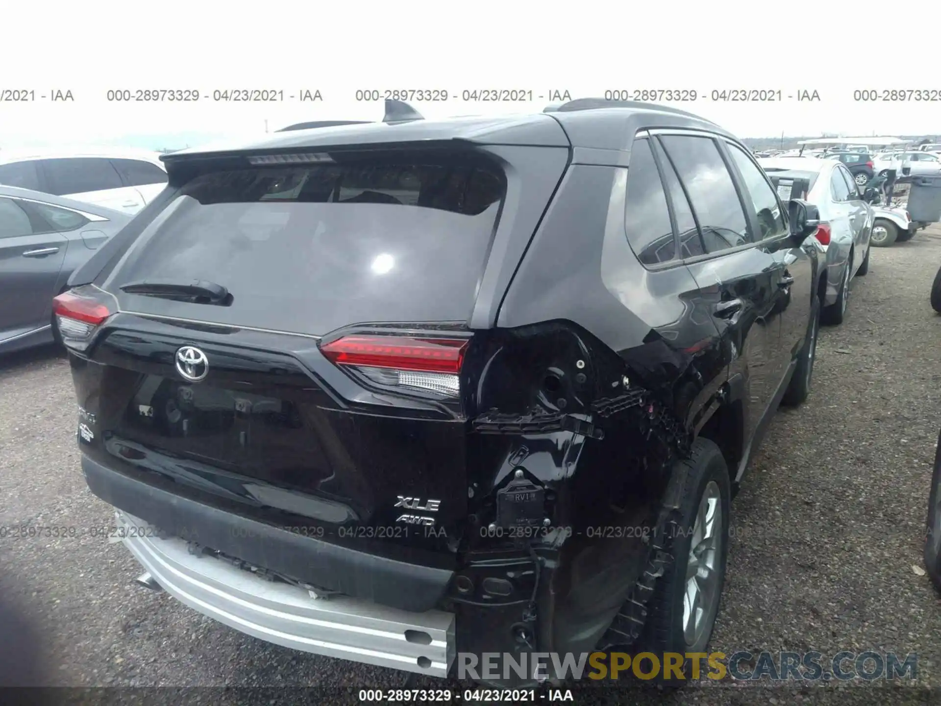 3 Photograph of a damaged car JTMP1RFV1KD017226 TOYOTA RAV4 2019