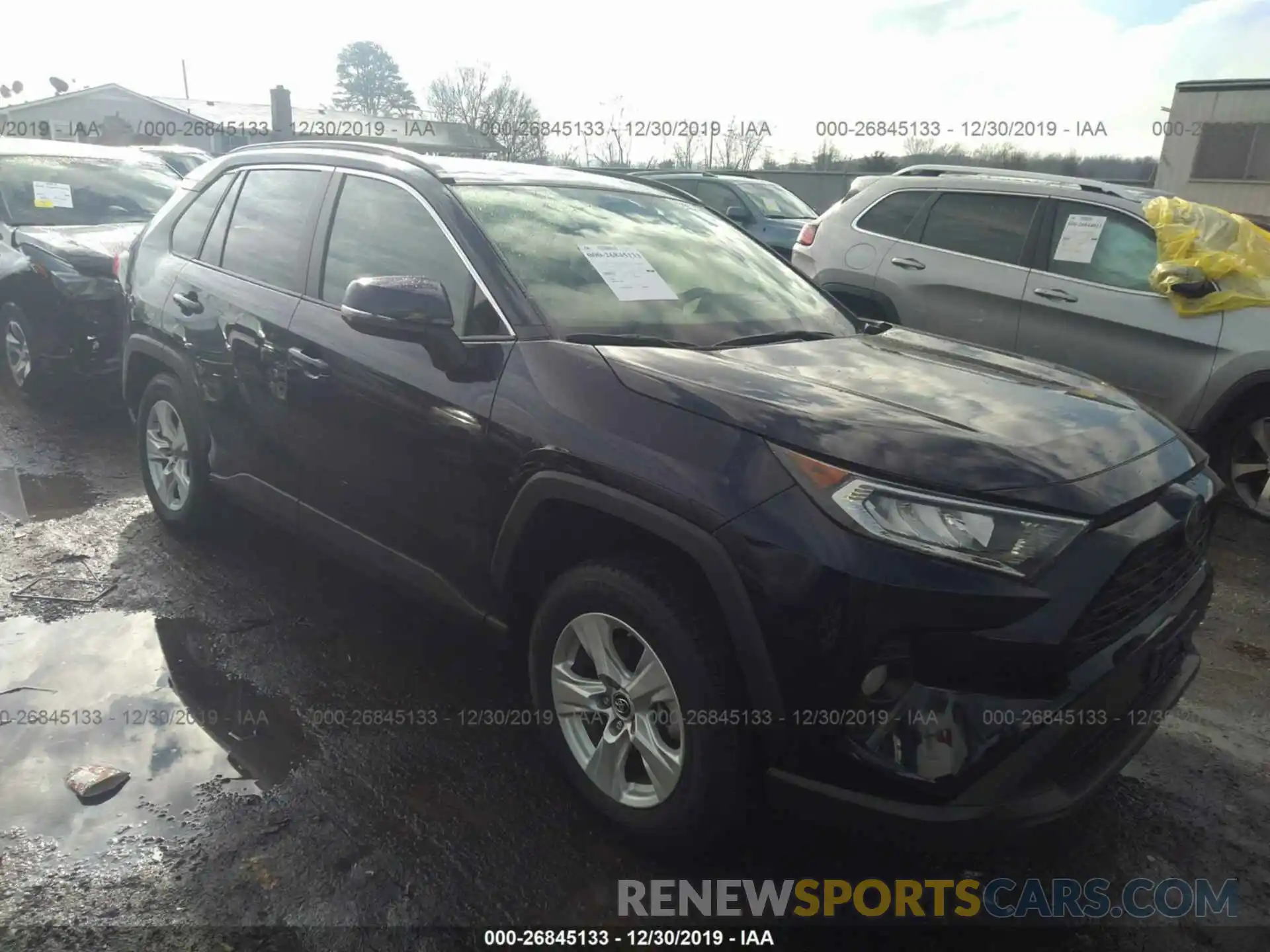 1 Photograph of a damaged car JTMP1RFV1KD021745 TOYOTA RAV4 2019