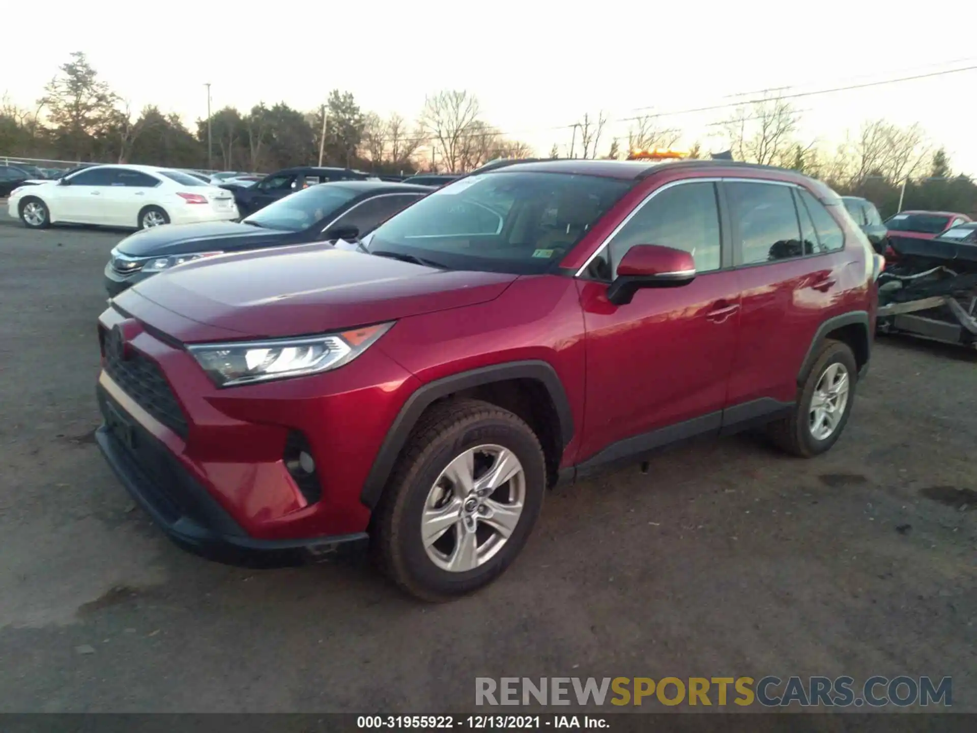 2 Фотография поврежденного автомобиля JTMP1RFV1KD022958 TOYOTA RAV4 2019