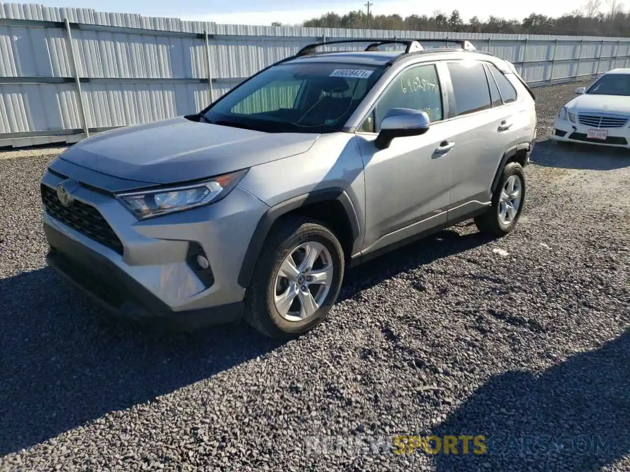 2 Фотография поврежденного автомобиля JTMP1RFV1KD024211 TOYOTA RAV4 2019