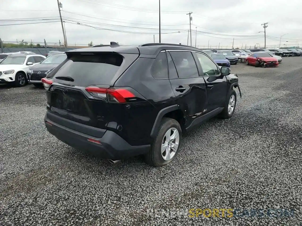 4 Photograph of a damaged car JTMP1RFV1KD025259 TOYOTA RAV4 2019