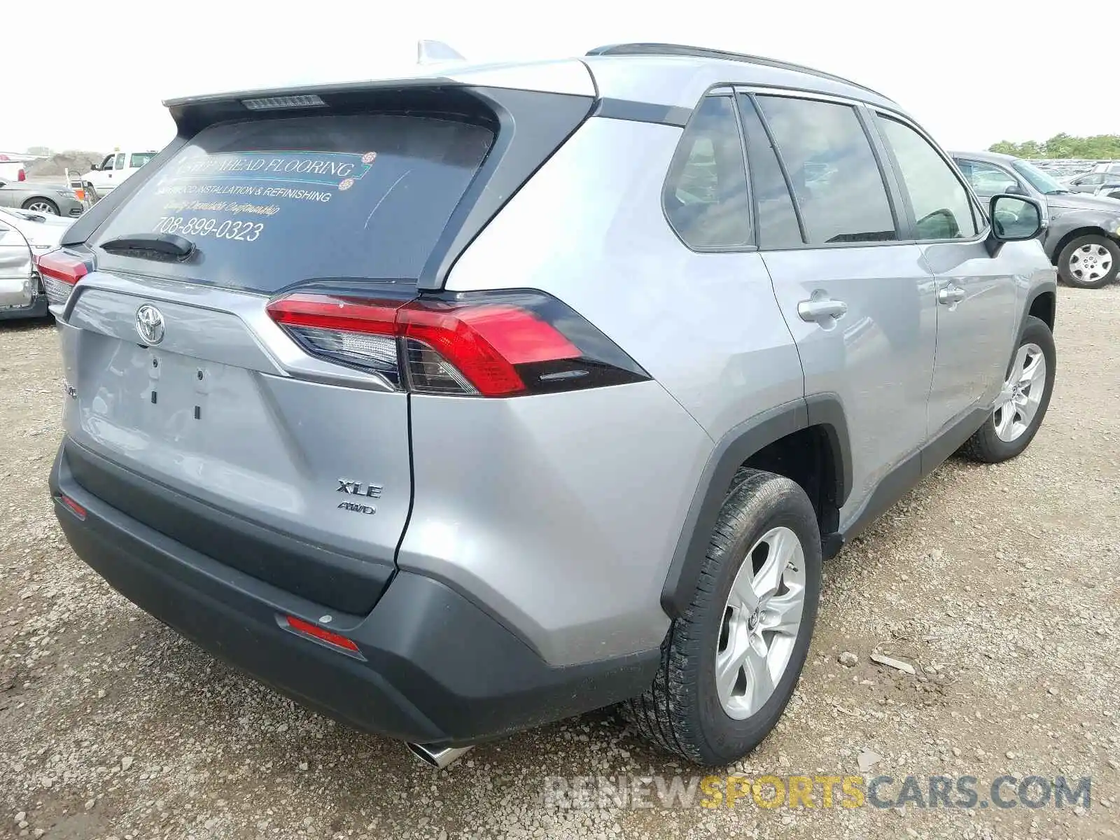 4 Photograph of a damaged car JTMP1RFV1KD026069 TOYOTA RAV4 2019