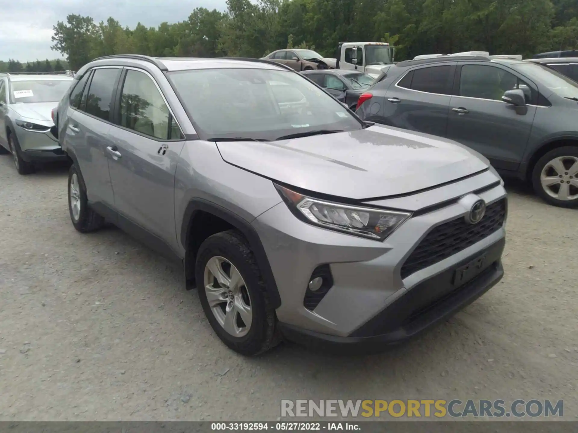 1 Фотография поврежденного автомобиля JTMP1RFV1KD027335 TOYOTA RAV4 2019