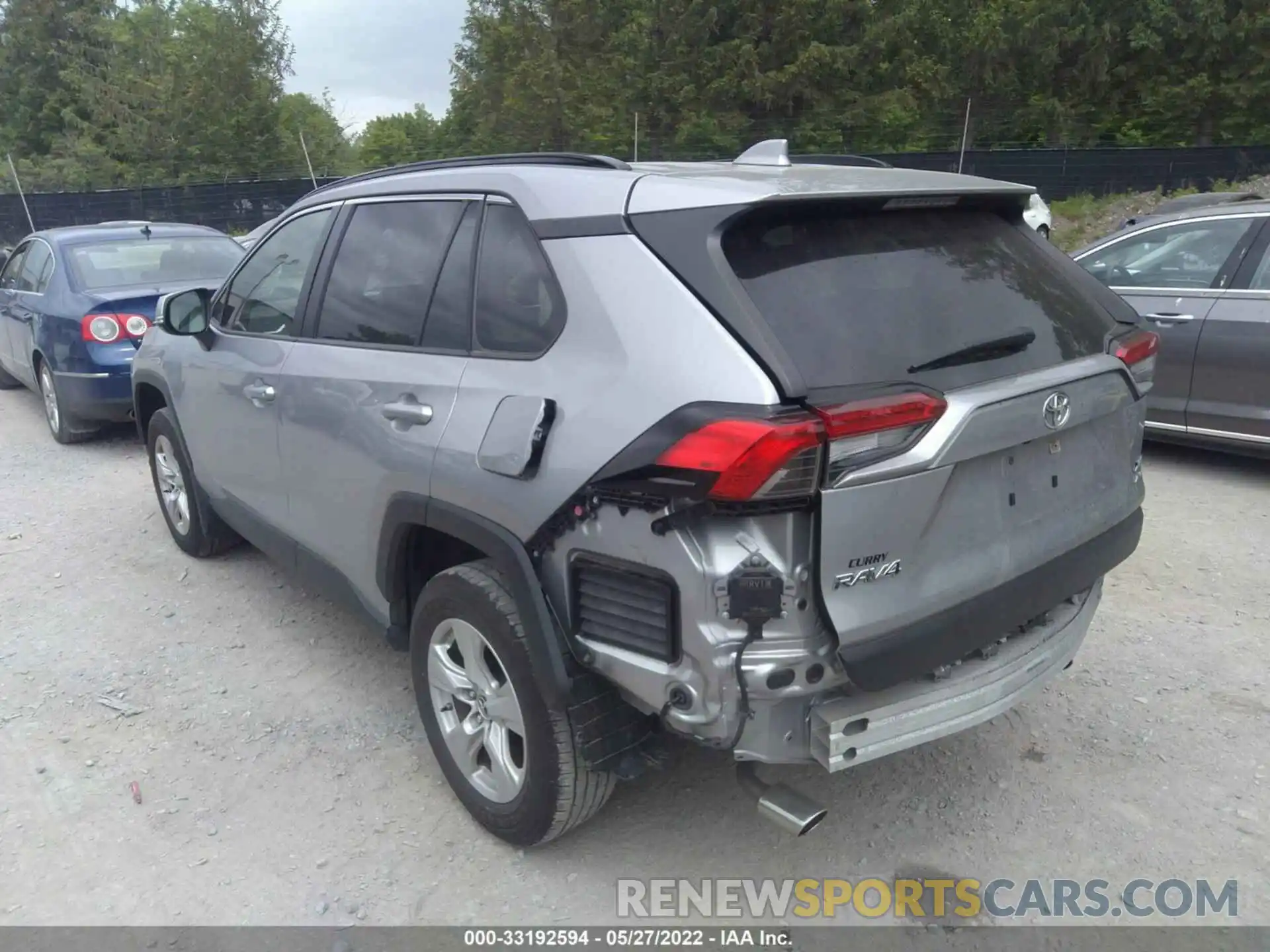 3 Фотография поврежденного автомобиля JTMP1RFV1KD027335 TOYOTA RAV4 2019