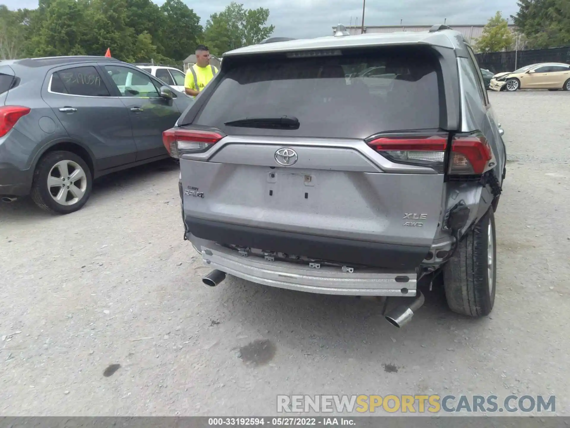 6 Photograph of a damaged car JTMP1RFV1KD027335 TOYOTA RAV4 2019