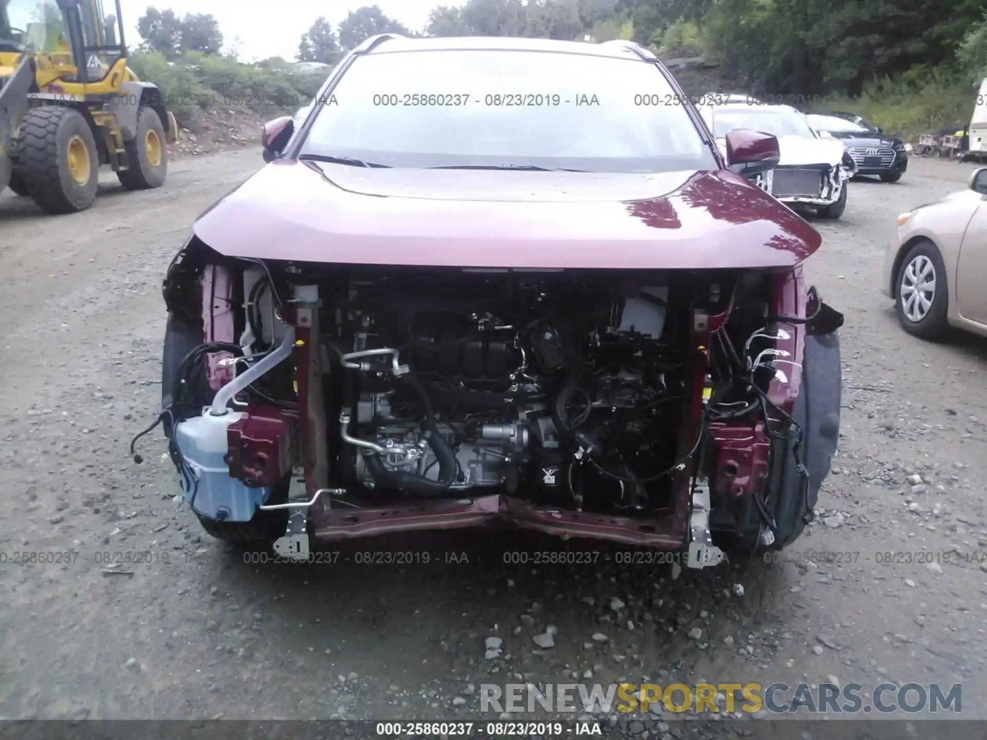 6 Photograph of a damaged car JTMP1RFV1KD031529 TOYOTA RAV4 2019