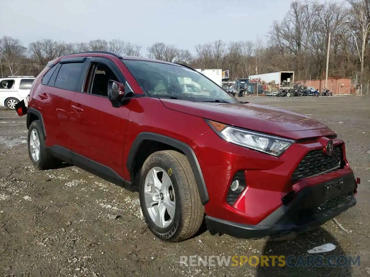 1 Photograph of a damaged car JTMP1RFV1KD037492 TOYOTA RAV4 2019