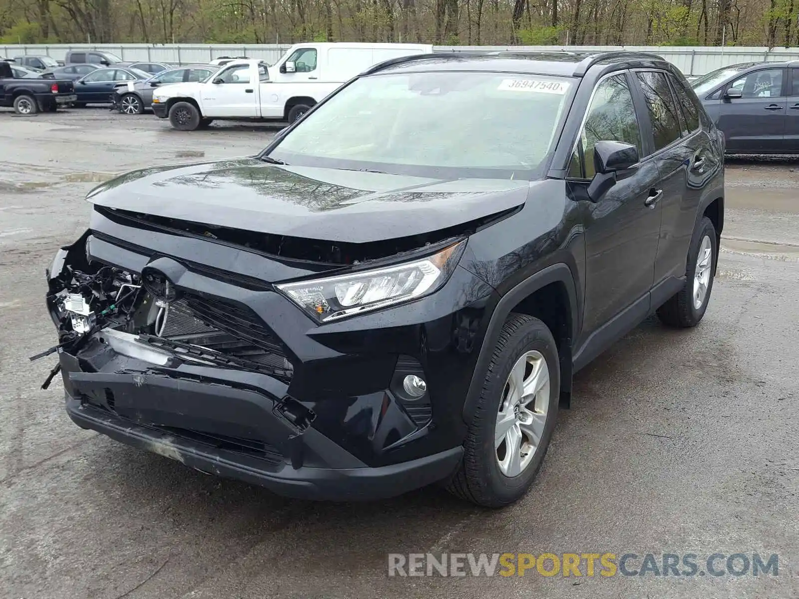 2 Фотография поврежденного автомобиля JTMP1RFV1KD038125 TOYOTA RAV4 2019