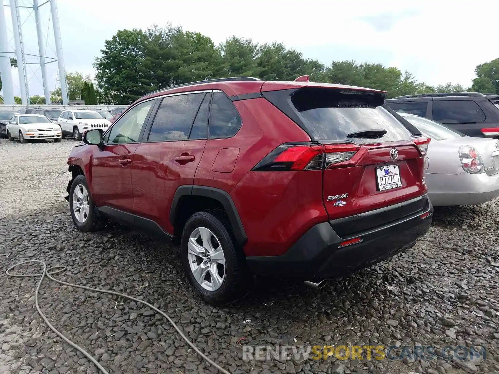 3 Photograph of a damaged car JTMP1RFV1KD039601 TOYOTA RAV4 2019