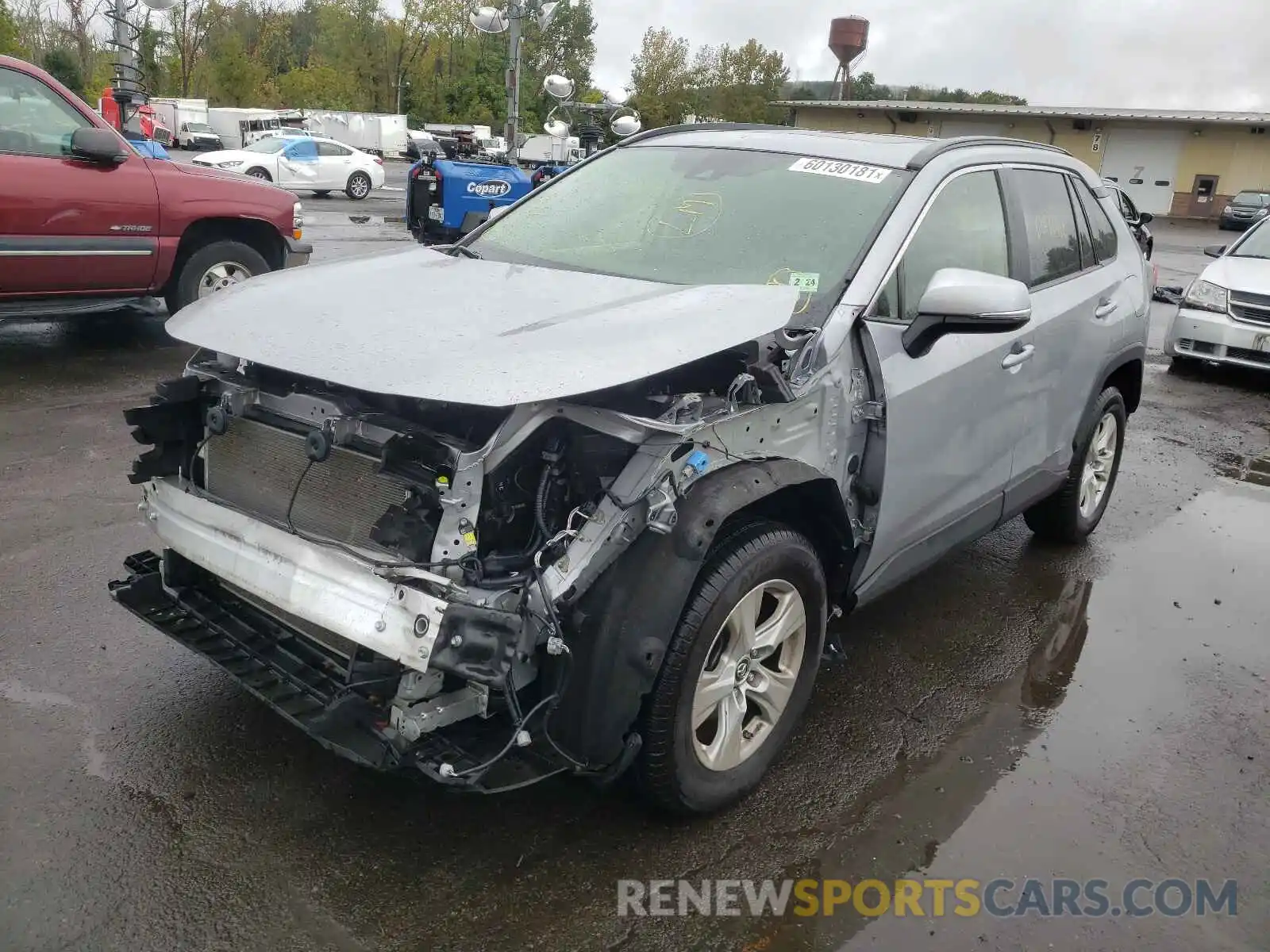 2 Photograph of a damaged car JTMP1RFV1KD505107 TOYOTA RAV4 2019