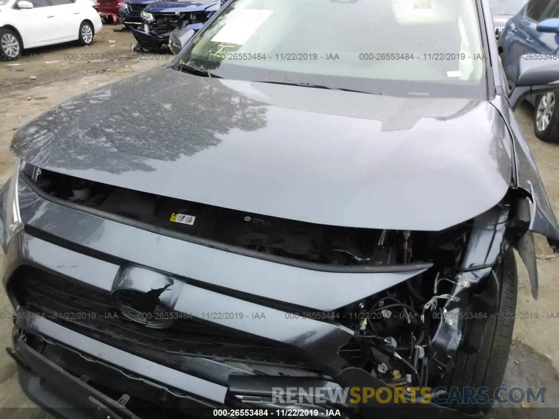 10 Photograph of a damaged car JTMP1RFV1KD506841 TOYOTA RAV4 2019