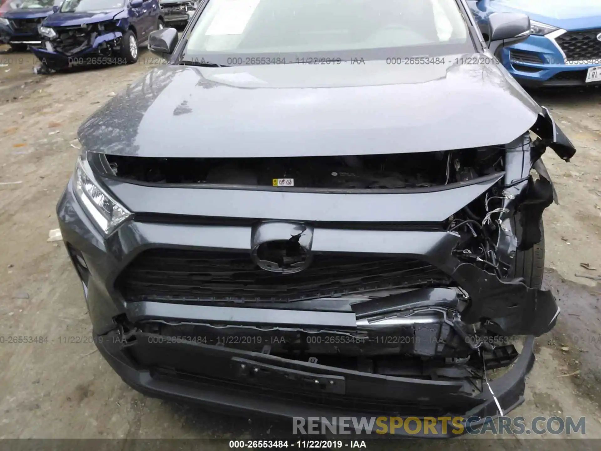 6 Photograph of a damaged car JTMP1RFV1KD506841 TOYOTA RAV4 2019