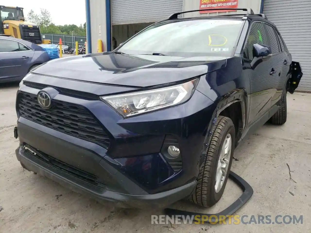 2 Photograph of a damaged car JTMP1RFV1KD507388 TOYOTA RAV4 2019