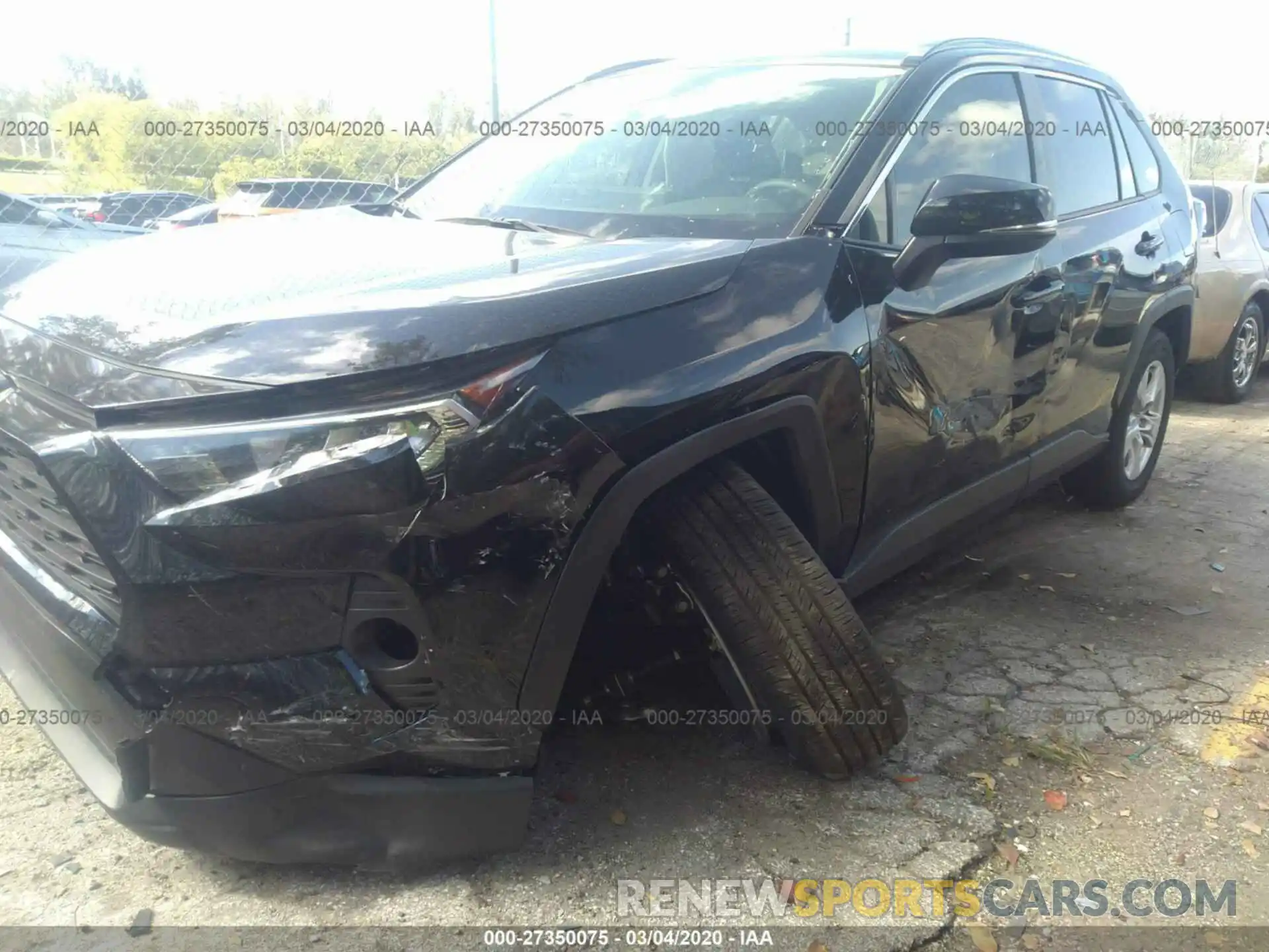 6 Photograph of a damaged car JTMP1RFV1KD522246 TOYOTA RAV4 2019