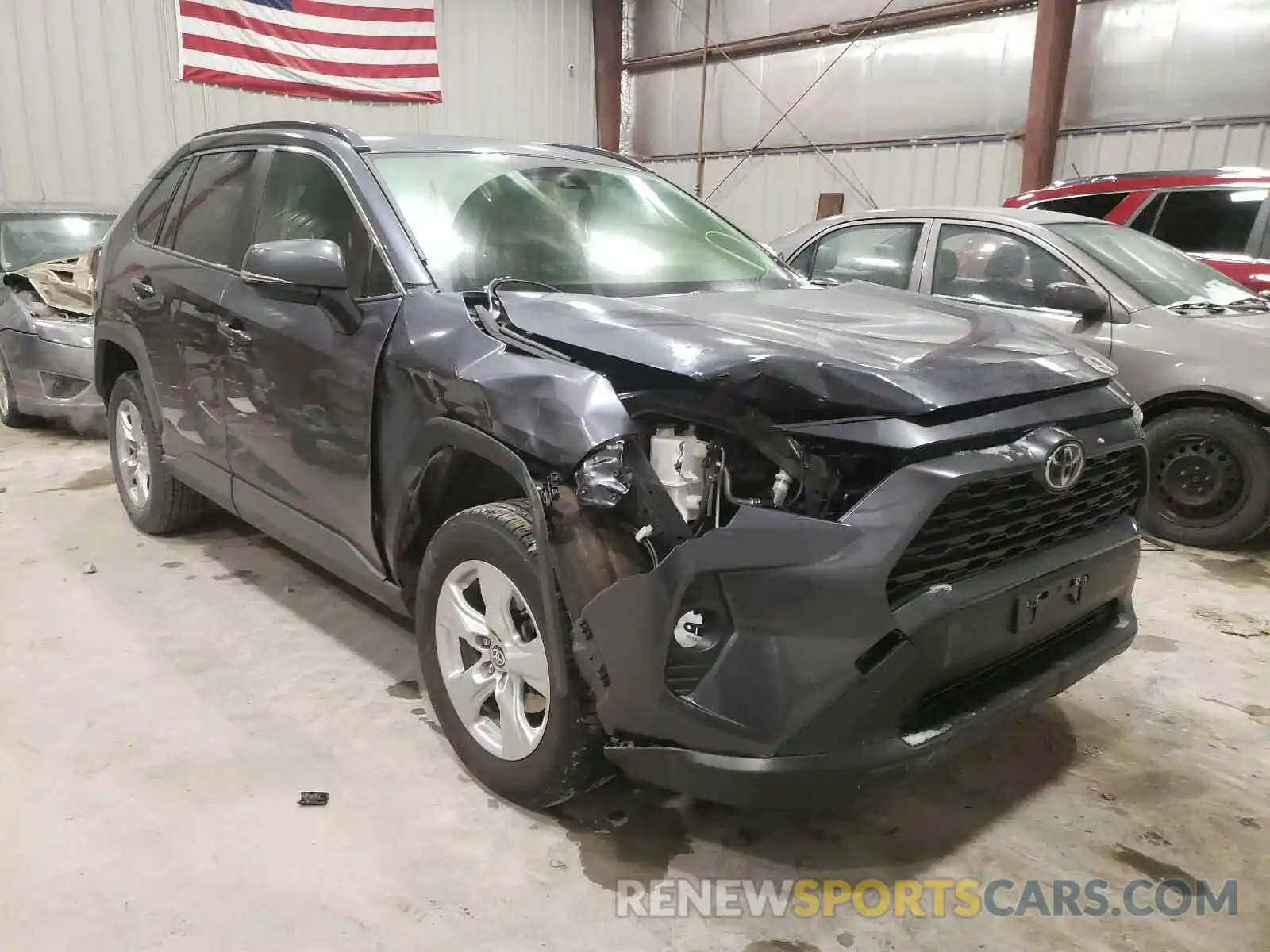 1 Photograph of a damaged car JTMP1RFV1KD524269 TOYOTA RAV4 2019