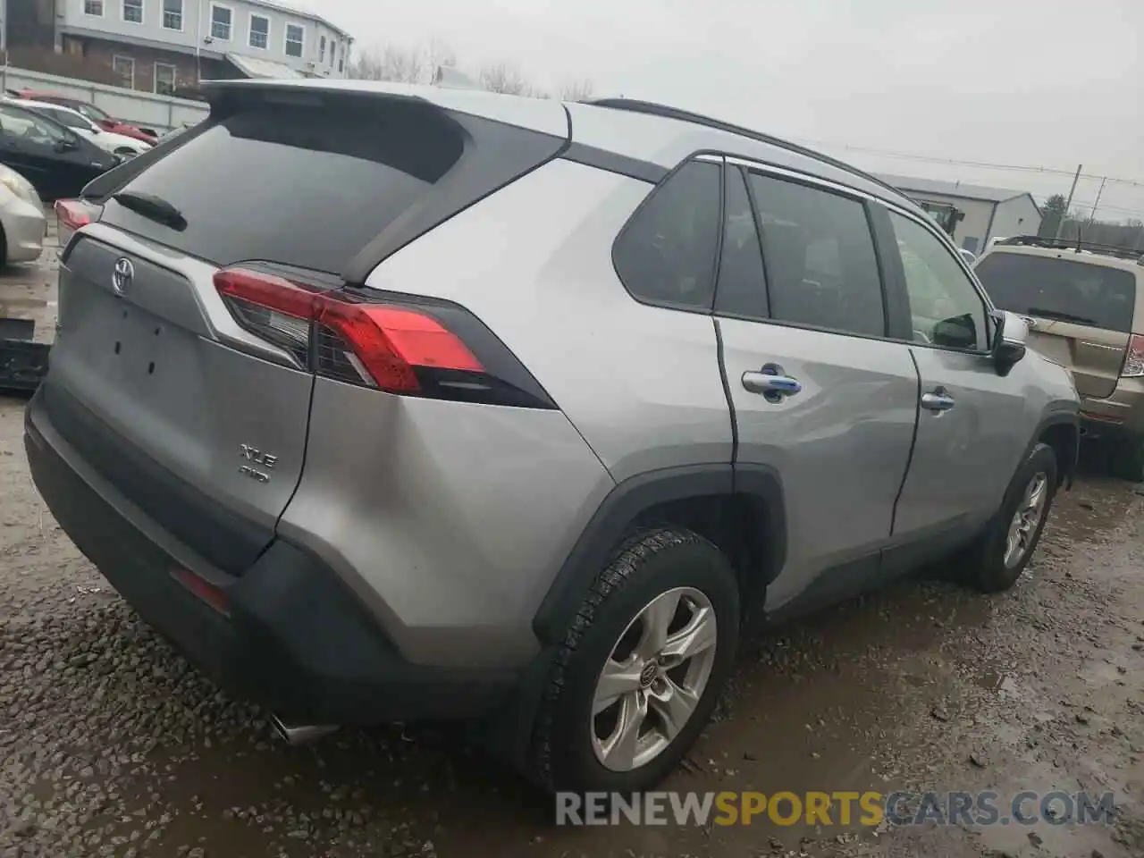 3 Photograph of a damaged car JTMP1RFV1KJ008592 TOYOTA RAV4 2019