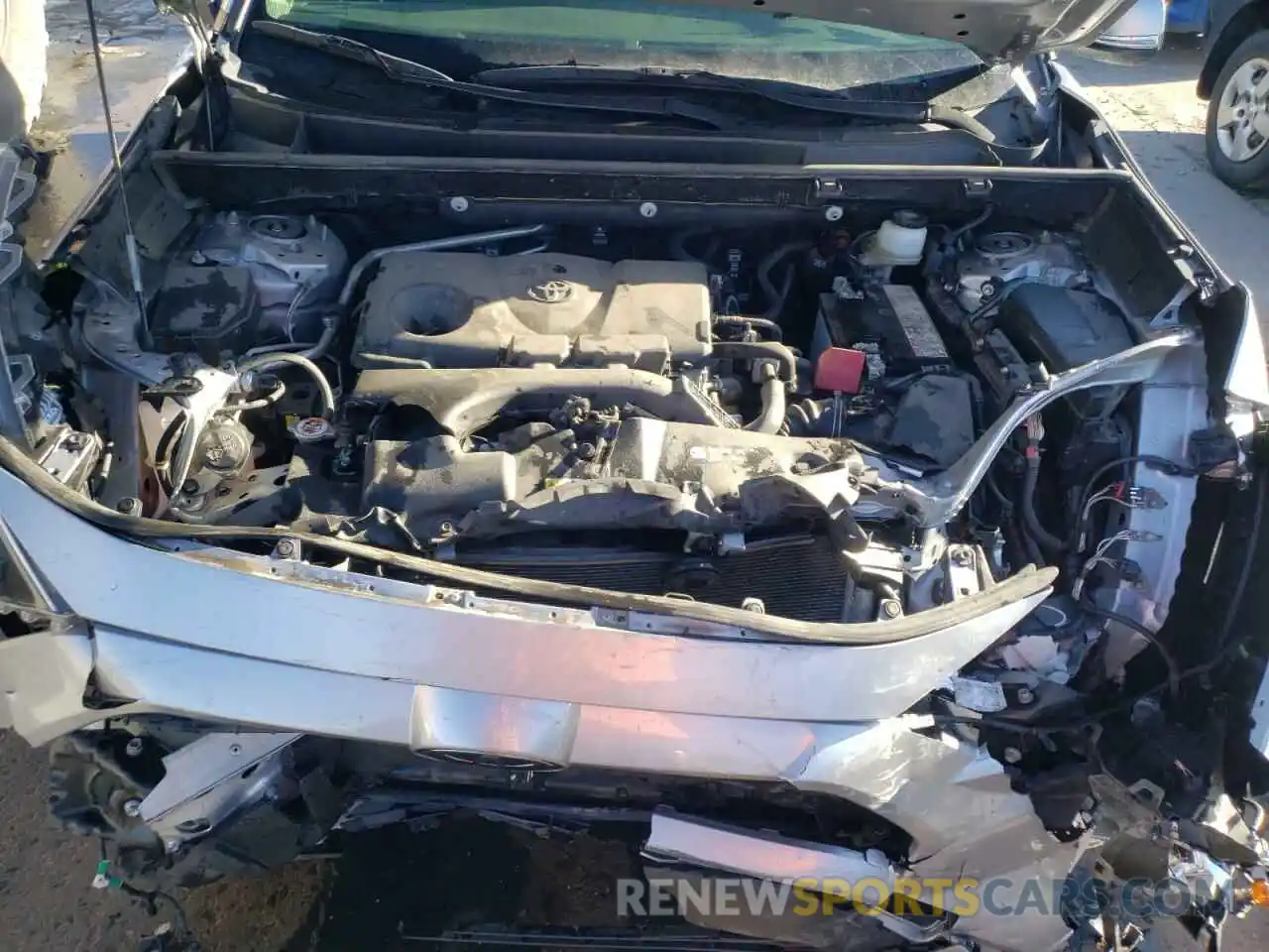 7 Photograph of a damaged car JTMP1RFV2KD004646 TOYOTA RAV4 2019