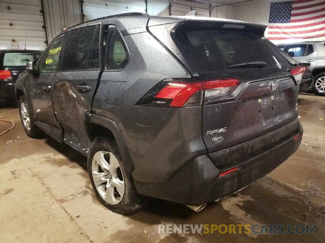 3 Photograph of a damaged car JTMP1RFV2KD008809 TOYOTA RAV4 2019