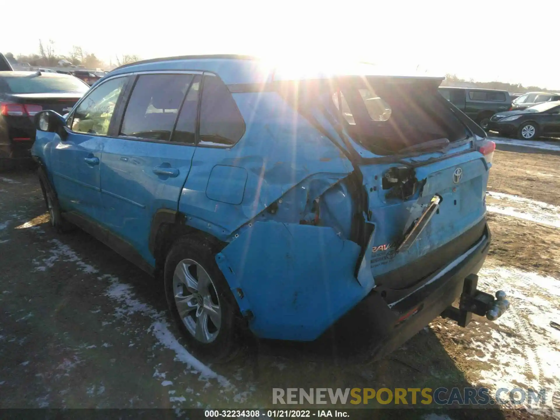 3 Photograph of a damaged car JTMP1RFV2KD010074 TOYOTA RAV4 2019