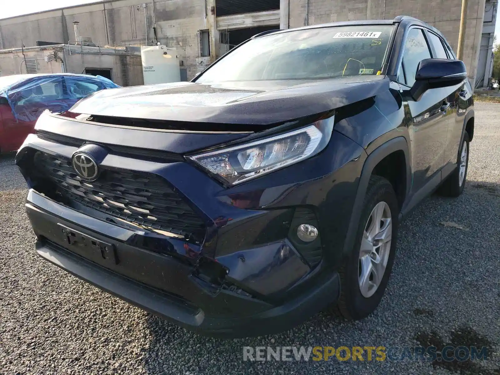 2 Photograph of a damaged car JTMP1RFV2KD013413 TOYOTA RAV4 2019