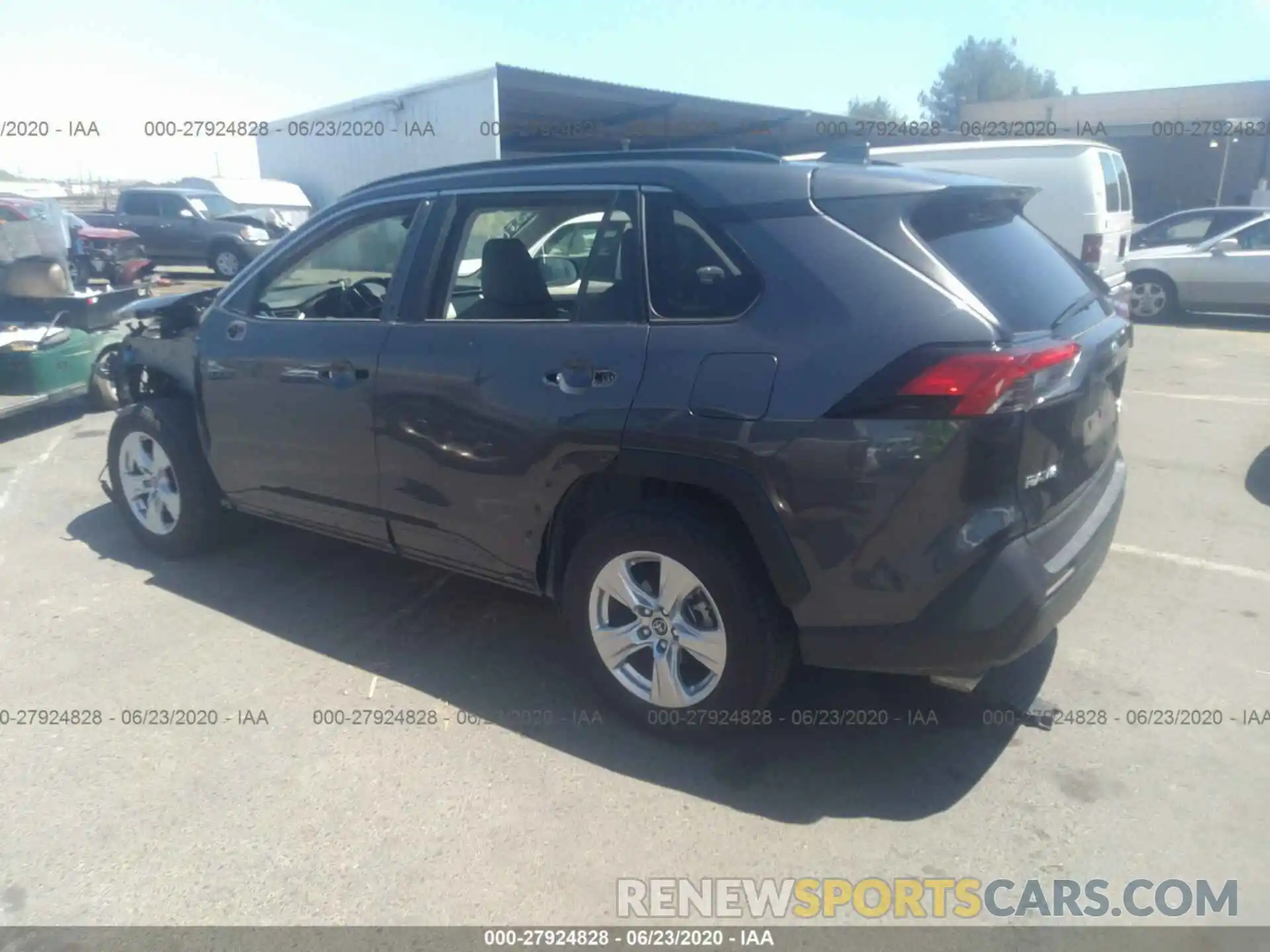 3 Photograph of a damaged car JTMP1RFV2KD016442 TOYOTA RAV4 2019