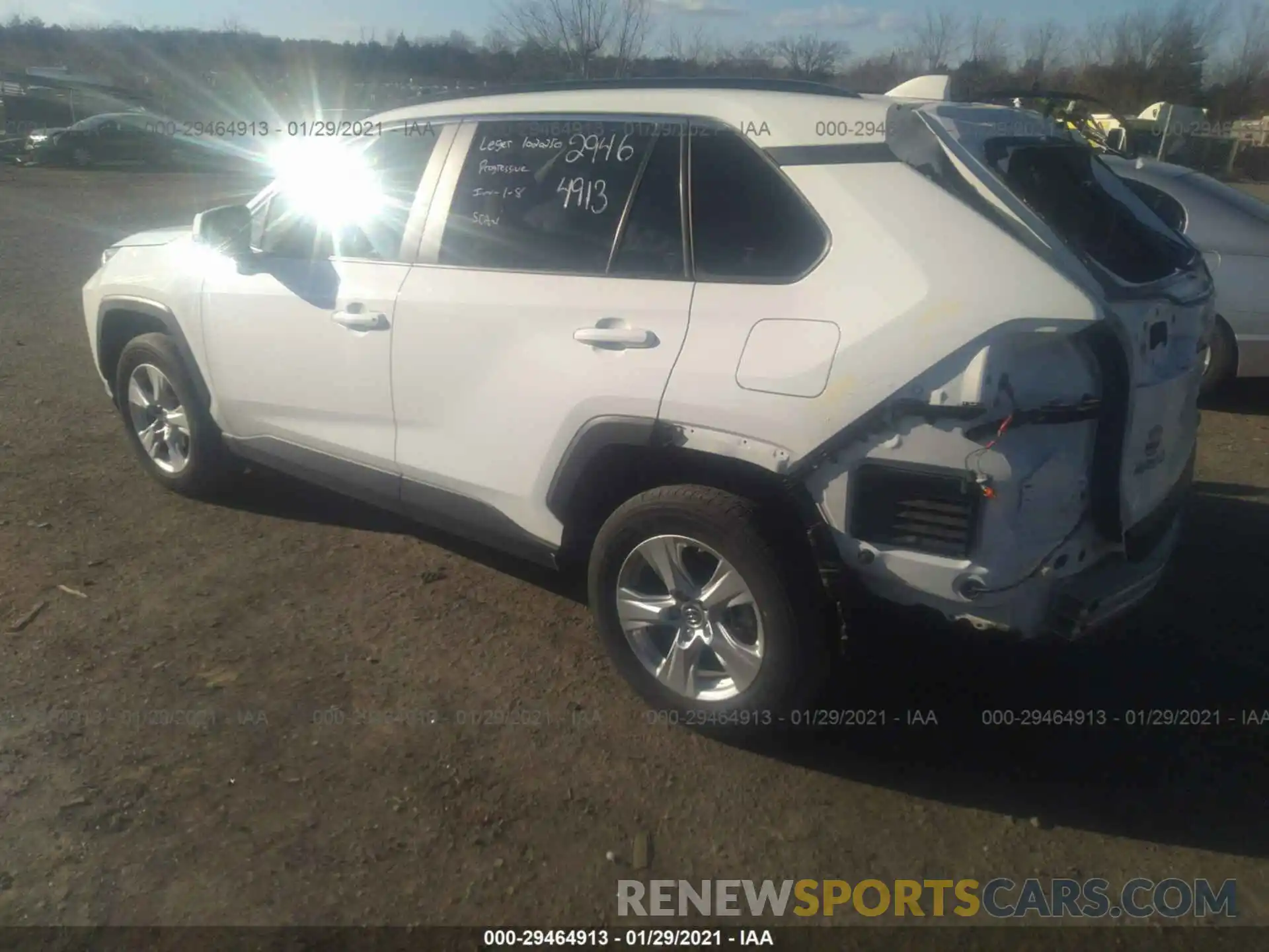 3 Photograph of a damaged car JTMP1RFV2KD016585 TOYOTA RAV4 2019