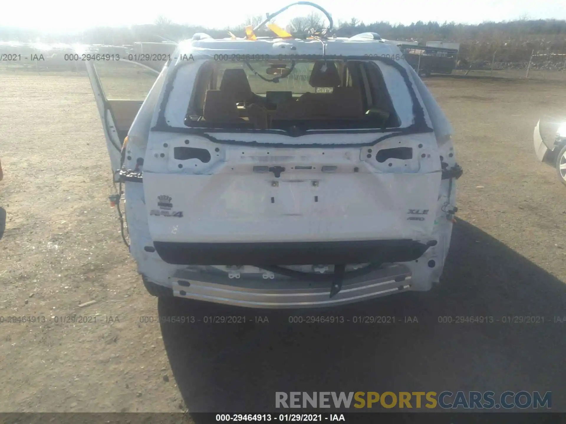 6 Photograph of a damaged car JTMP1RFV2KD016585 TOYOTA RAV4 2019