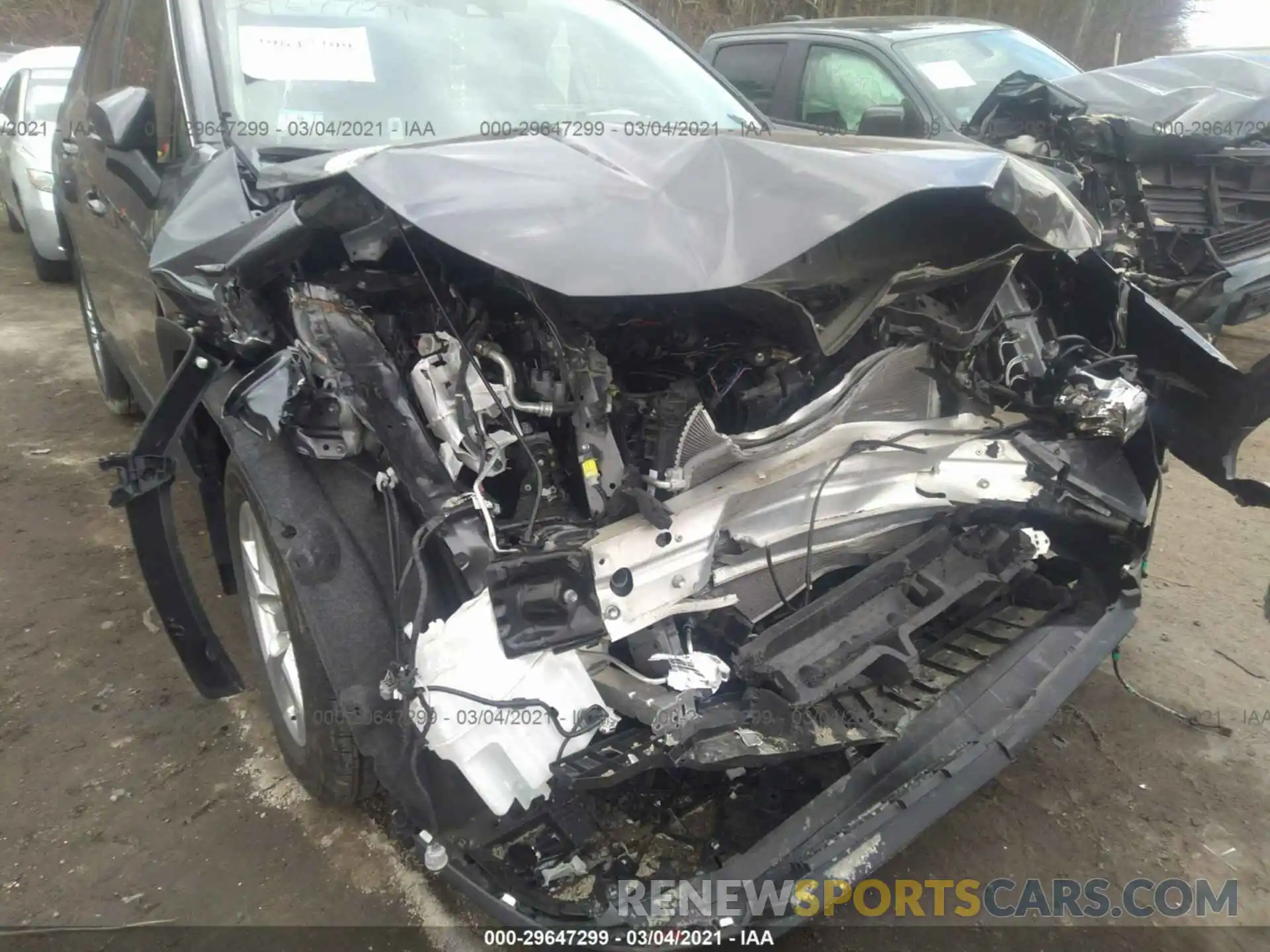6 Photograph of a damaged car JTMP1RFV2KD022466 TOYOTA RAV4 2019