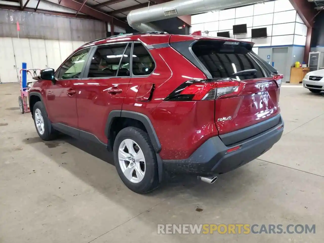 3 Photograph of a damaged car JTMP1RFV2KD030034 TOYOTA RAV4 2019