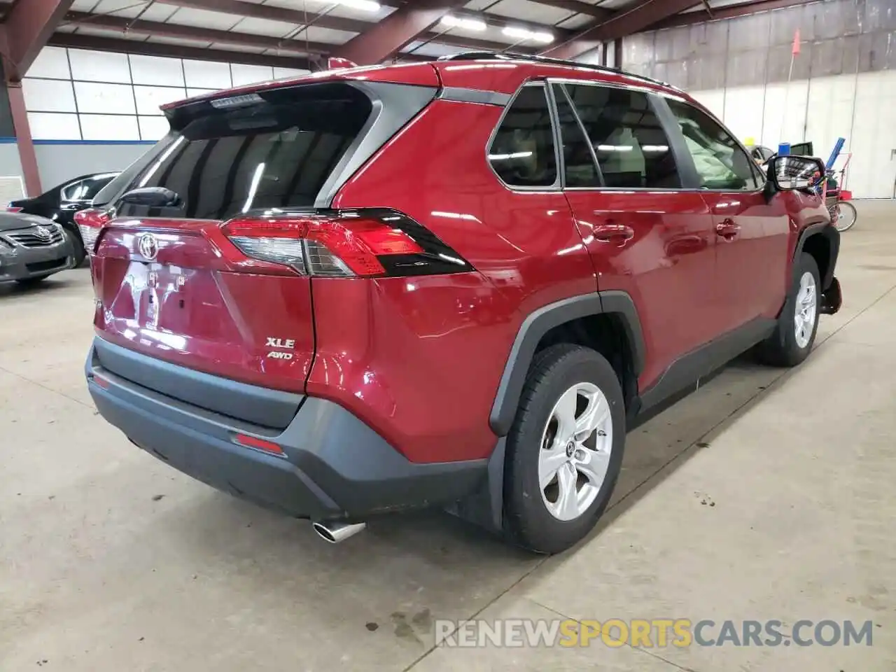 4 Photograph of a damaged car JTMP1RFV2KD030034 TOYOTA RAV4 2019