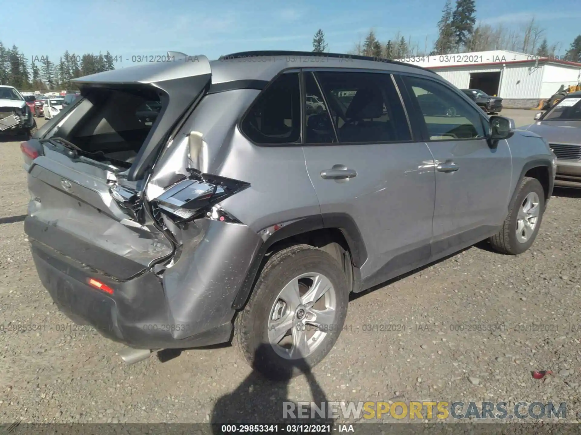 4 Photograph of a damaged car JTMP1RFV2KD030521 TOYOTA RAV4 2019