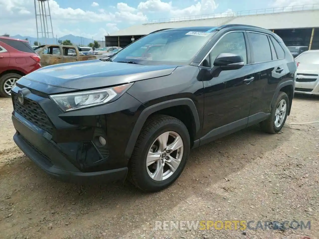 2 Photograph of a damaged car JTMP1RFV2KD037033 TOYOTA RAV4 2019