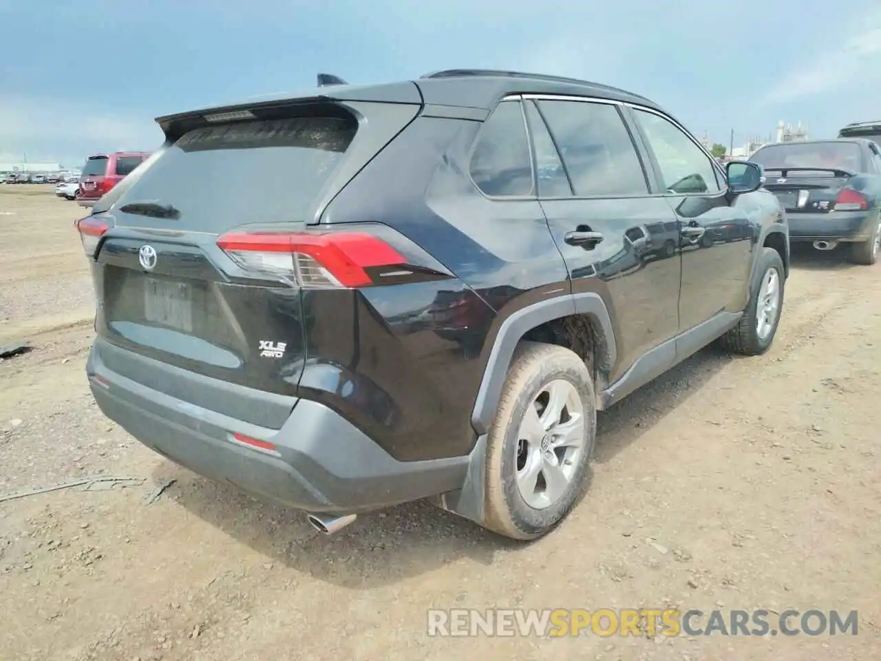 4 Фотография поврежденного автомобиля JTMP1RFV2KD037033 TOYOTA RAV4 2019