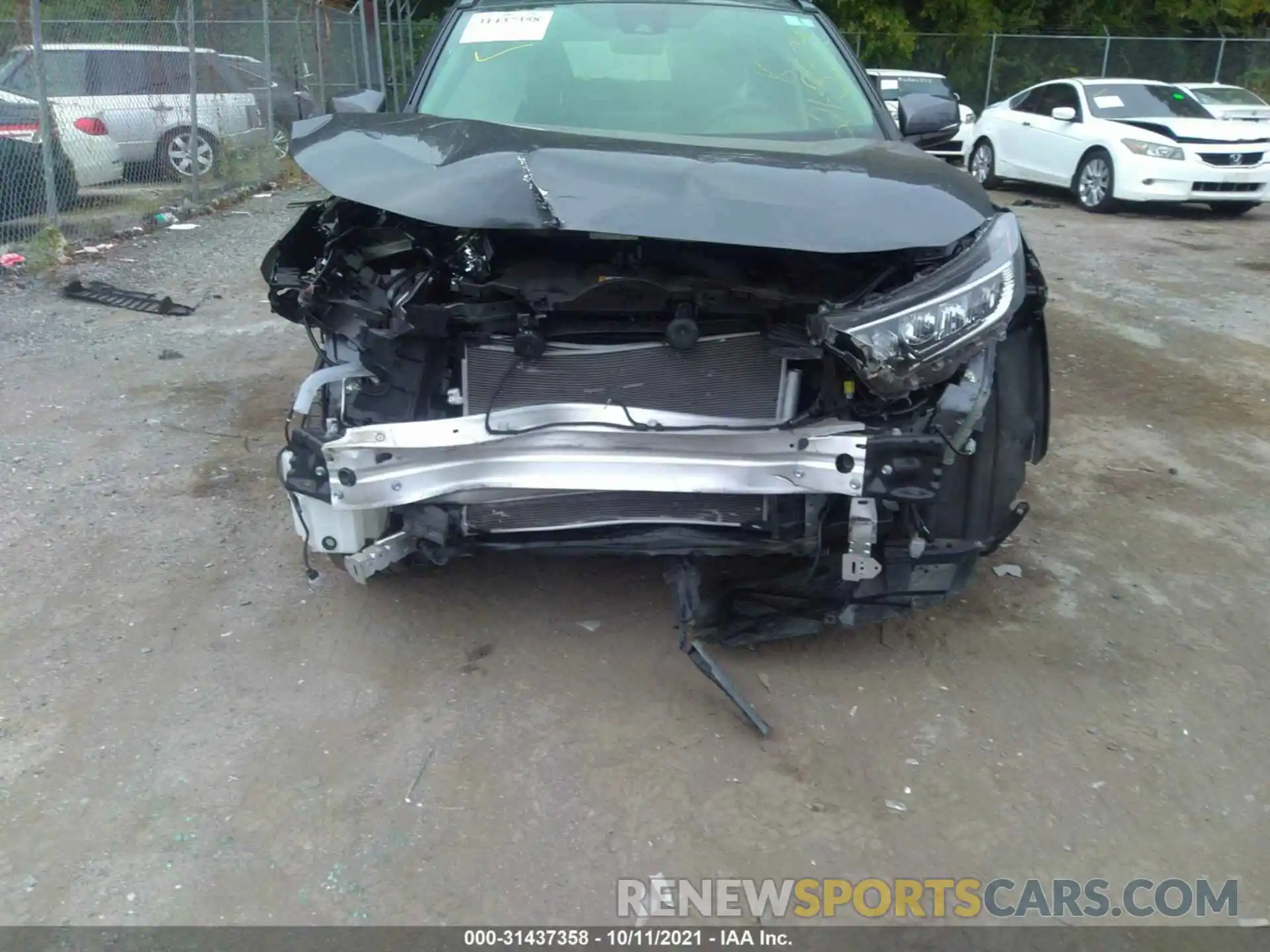 6 Фотография поврежденного автомобиля JTMP1RFV2KD037100 TOYOTA RAV4 2019