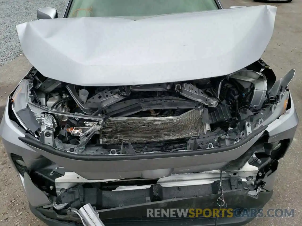 7 Photograph of a damaged car JTMP1RFV2KD039333 TOYOTA RAV4 2019