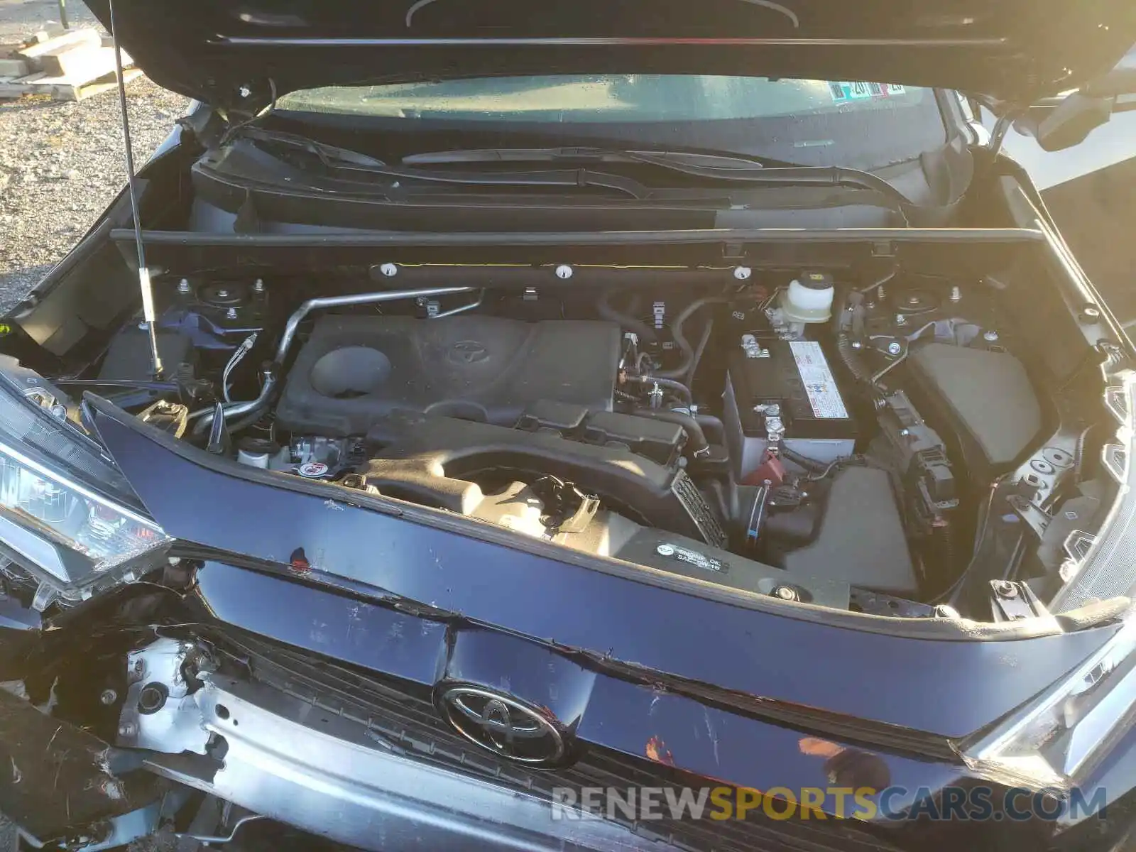 7 Photograph of a damaged car JTMP1RFV2KD039672 TOYOTA RAV4 2019