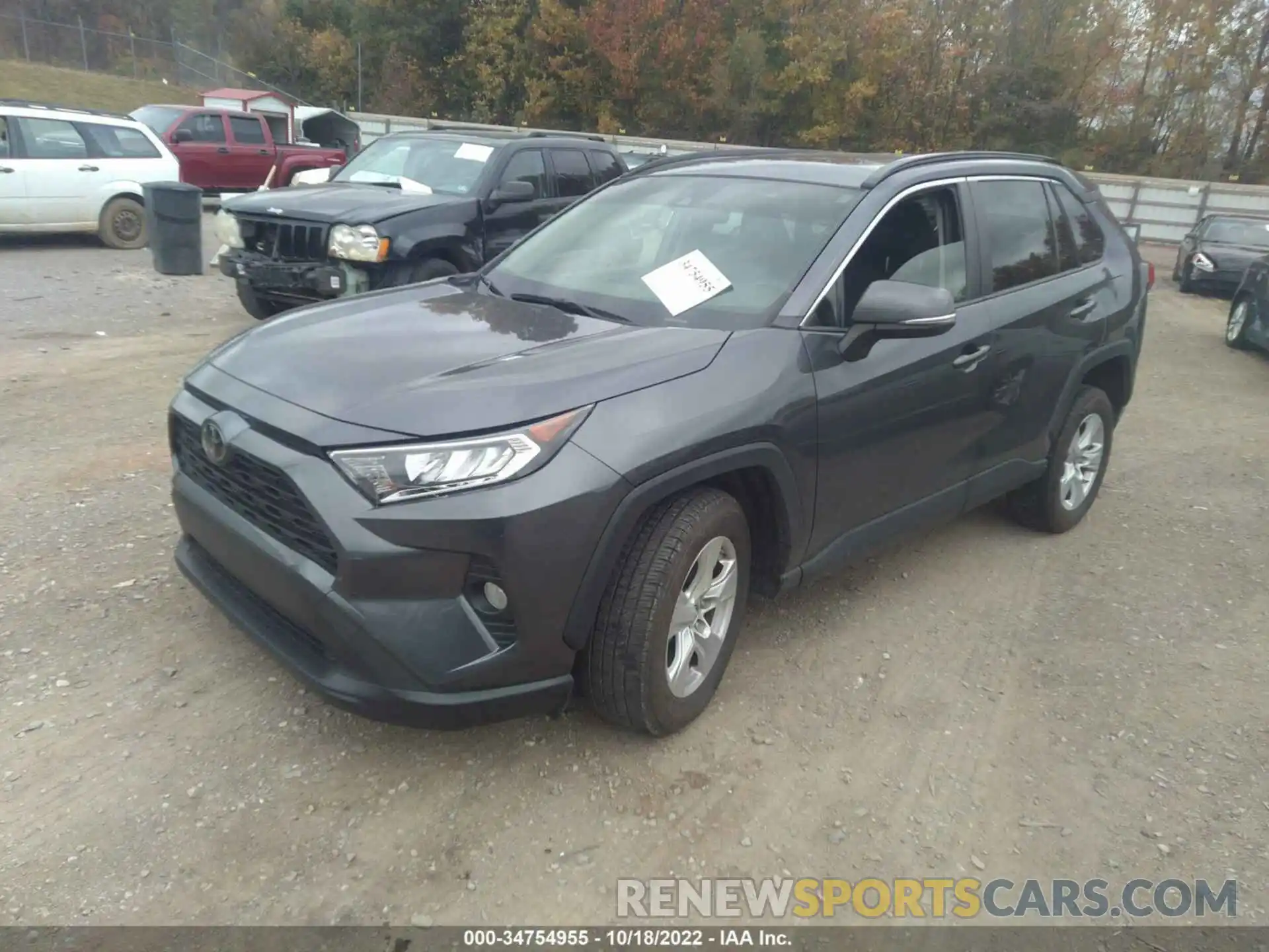 2 Photograph of a damaged car JTMP1RFV2KD502300 TOYOTA RAV4 2019