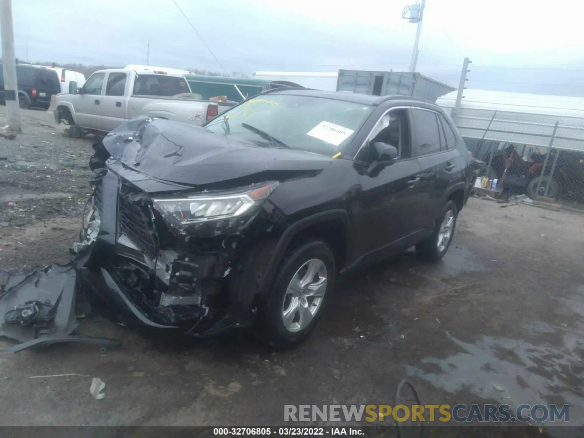 2 Photograph of a damaged car JTMP1RFV2KD506802 TOYOTA RAV4 2019